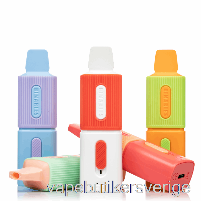 Vape Sverige Horizon Binärer Th6000 Engångsvattenmelon Persika Klar